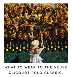 What to Wear to the Veuve Clicquot Polo Classic
