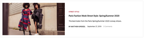 how to start a fashion blog example 2