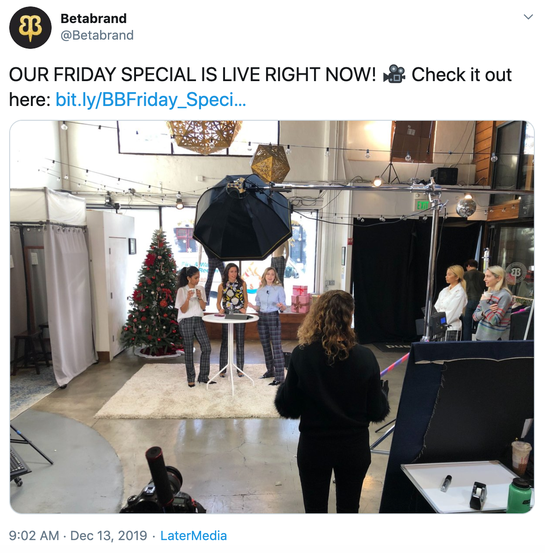 virtual events tweet