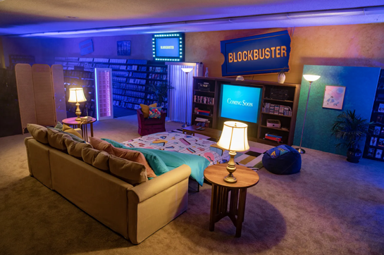 blockbuster airbnb nostalgia marketing photo