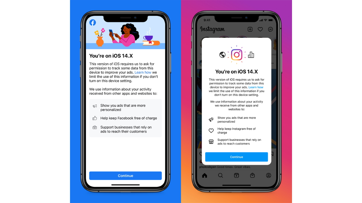 Facebook încurajează utilizatorii să permită urmărirea pentru a-și păstra aplicațiile gratuite.