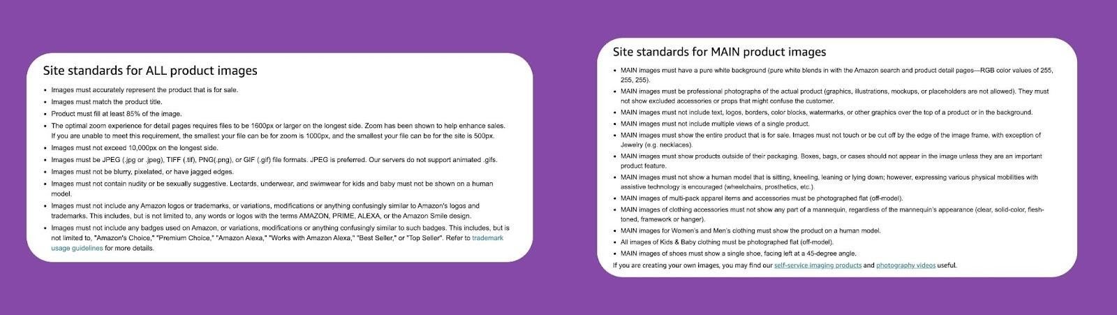 Example of Image Posting Guidelines