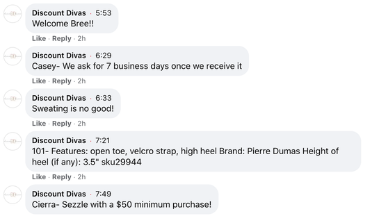 Your host may not have a chance to respond to every single comment or question—but that doesn’t mean your team can’t address them in real-time.