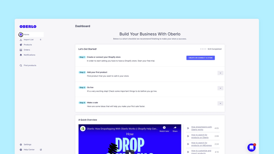 Oberlo is a great all-in-one dropshipping tool for Shopify stores.