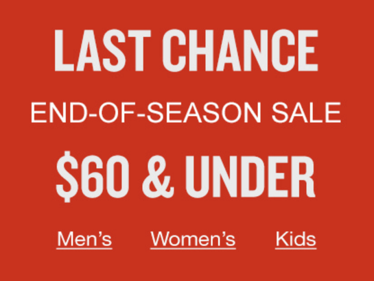 Sales Discount Ad Example