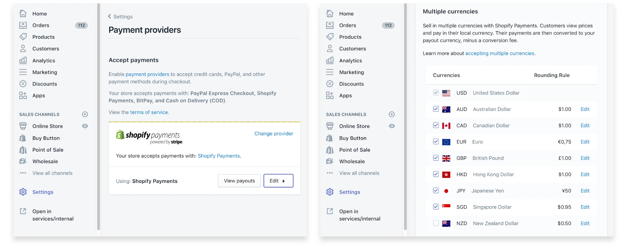 Shopify Plus Currency Features for Internal Ecommerce