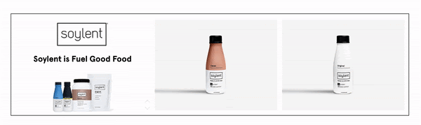 An example of a Soylent ad.
