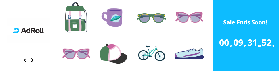 AdRoll's ad library example
