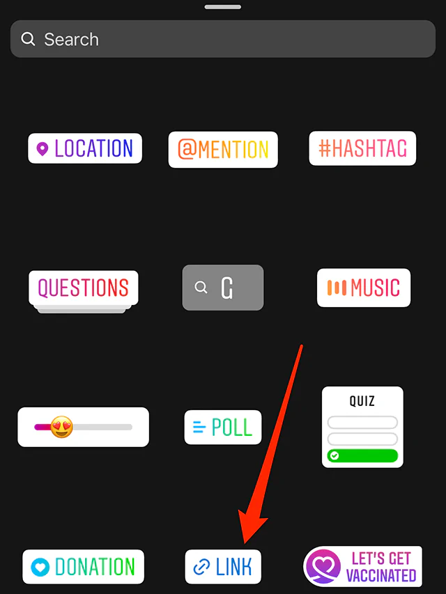 Link stickers are a great way to drive engagement.