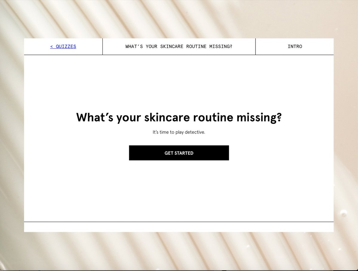 Glossier is one of the many beauty companies that have used this tactic to promote their products.