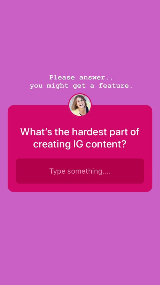 Instagram Story polls are a great way to get a ton of insight from your target audience. Source
