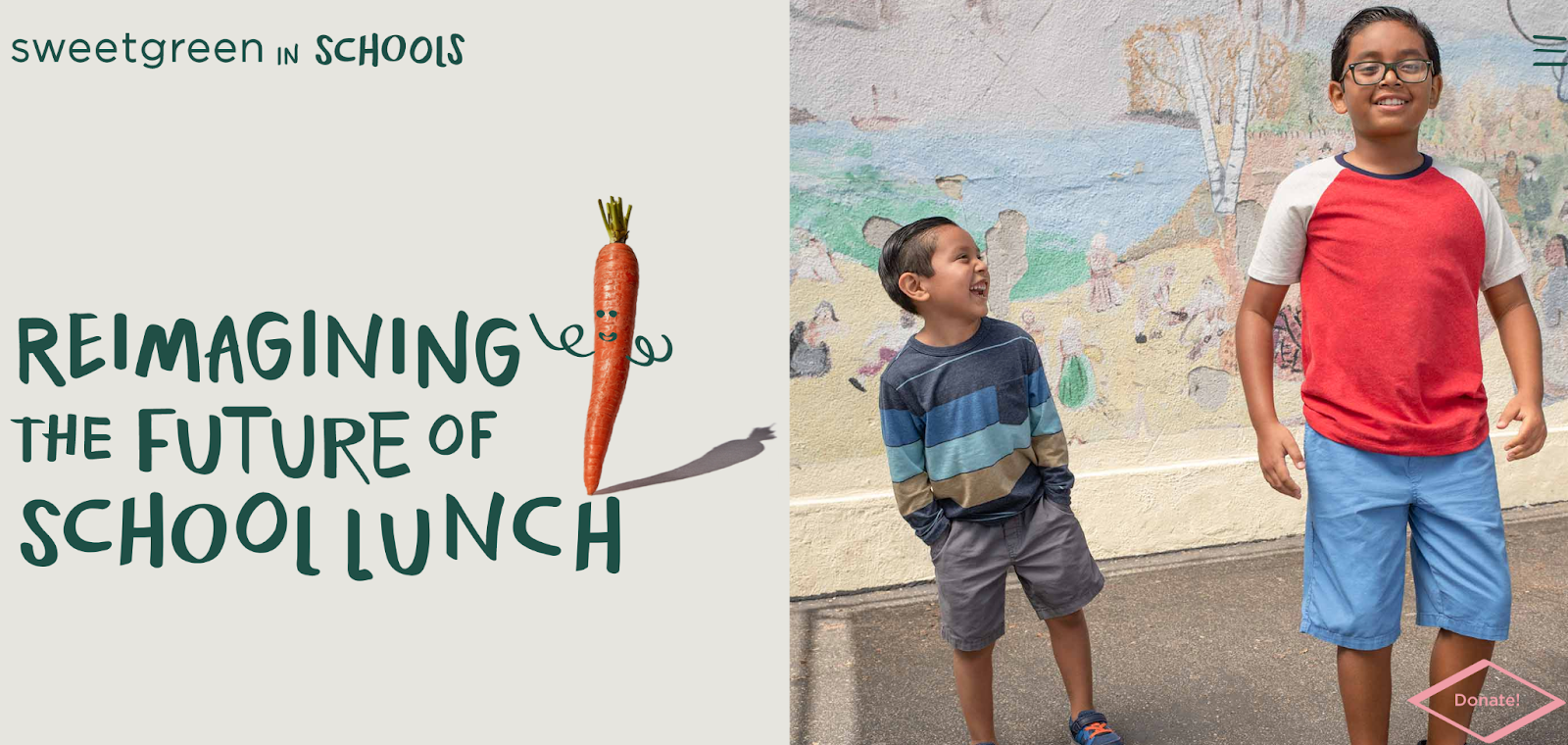 Sweetgreen has donated $1 million to support FoodCorps’ advocacy efforts in schools.