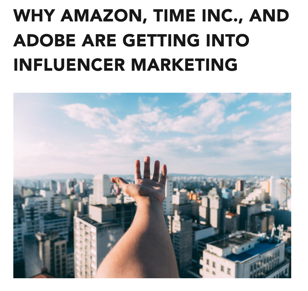 These headlines point to one thing: Stop sleeping on influencer marketing as a tactic.