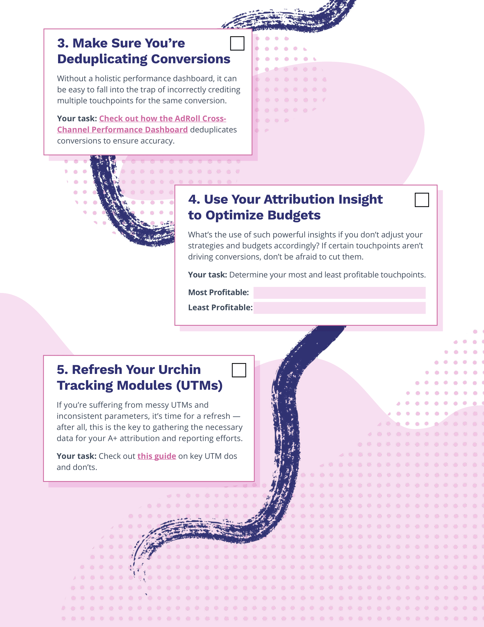 Page 2 of attribution worksheet