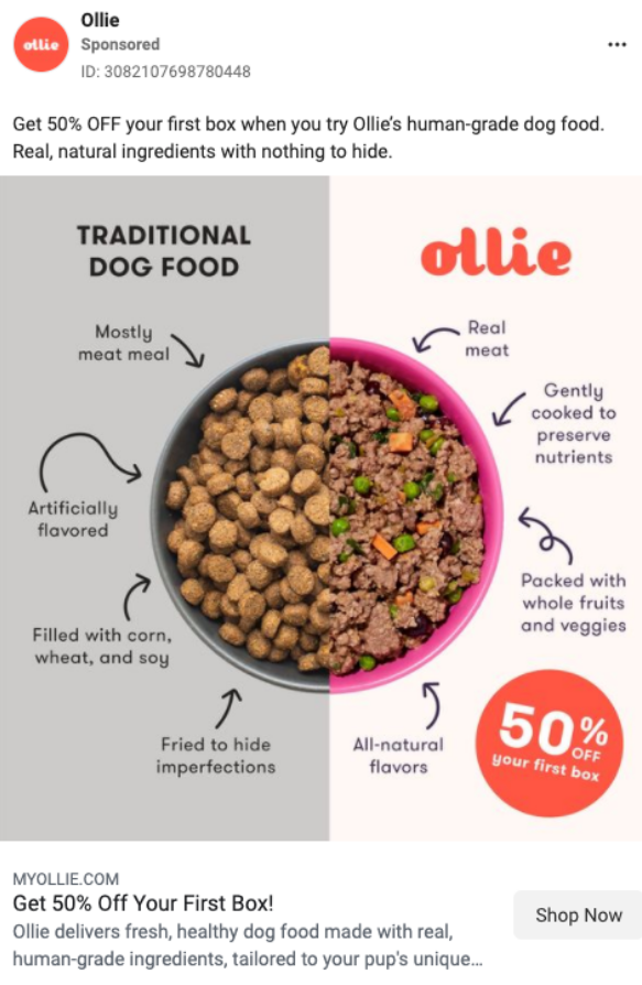 La combinaison des couleurs, du type et des éléments graphiques fait un excellent travail pour attirer l'attention.