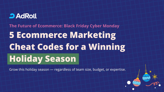 The Future of Ecommerce: Black Friday Cyber Monday slide deck