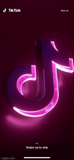 example of top view ad on tiktok