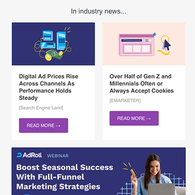 August 2024 Digital Marketing Minute newsletter. 