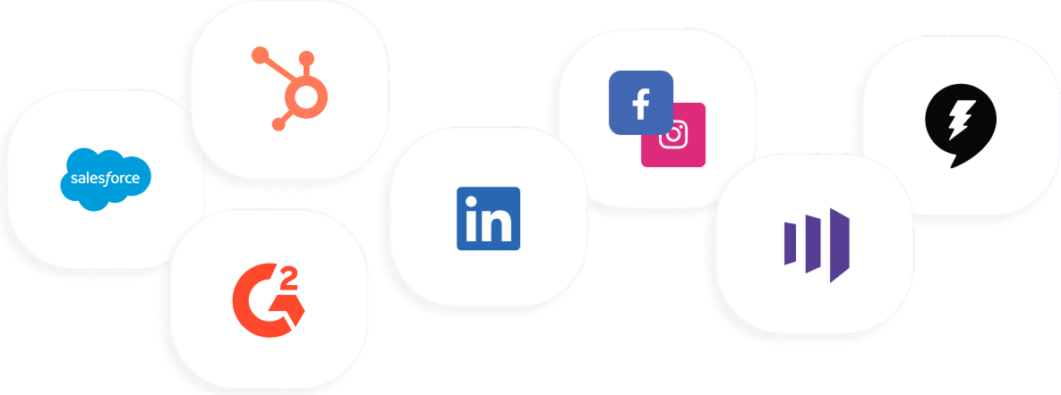 AdRoll integrations with marketing tools and channels