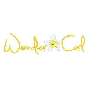 Wonder Curl logo. 